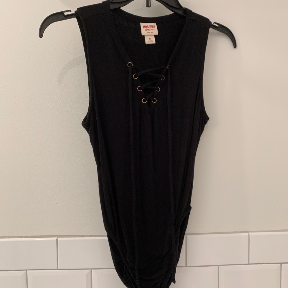 Mossimo Supply Co | Lace-Up Tank Body Suit